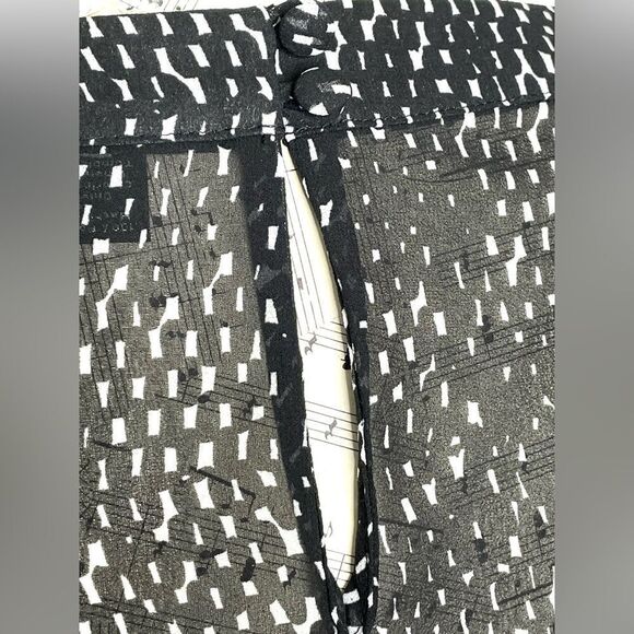 ANN TAYLOR SLEEVELESS BLOUSE RUFFLE TRIM 8 - Picture 4 of 6